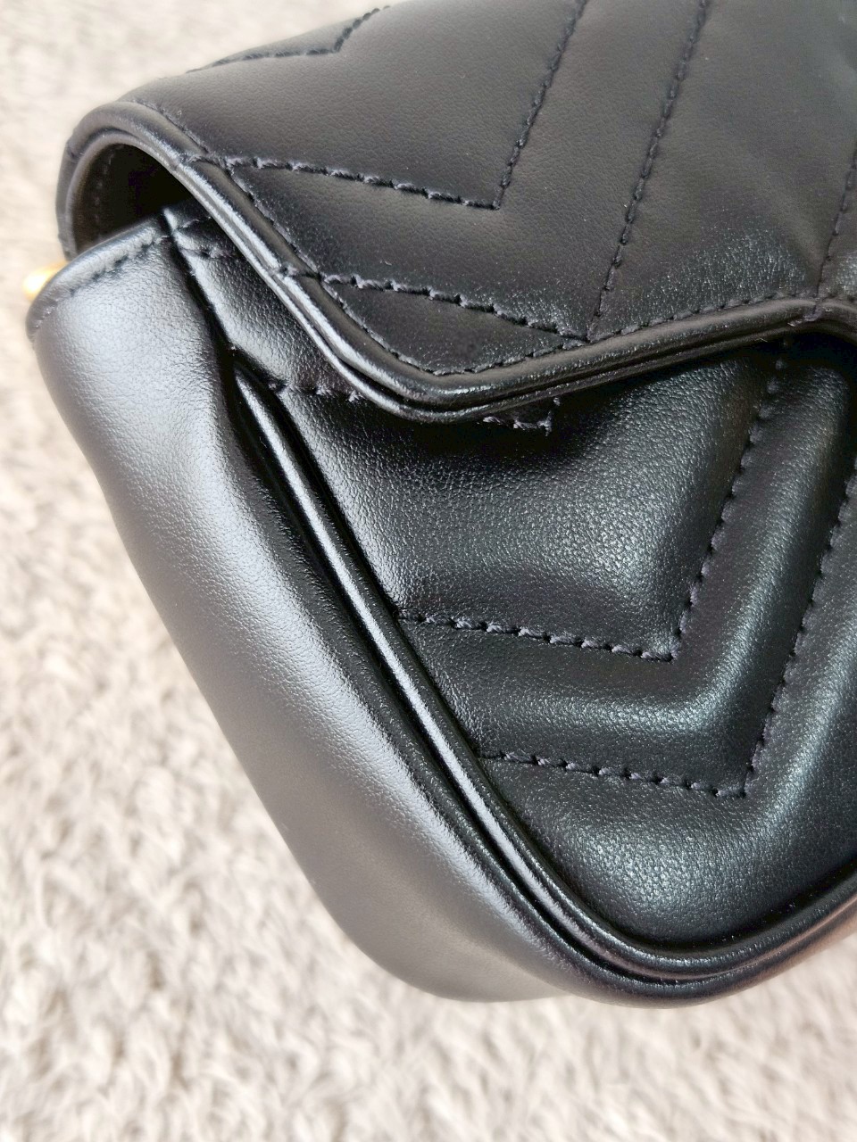 Gucci Marmont Super Mini สีดำ