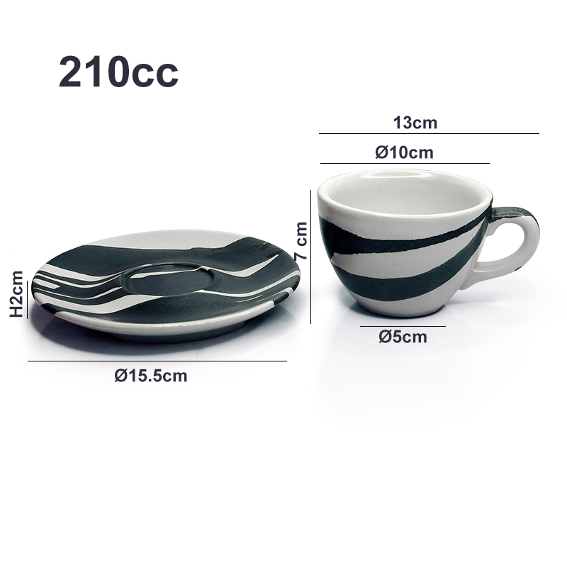 Coffee cup X3-210 CC. with saucer