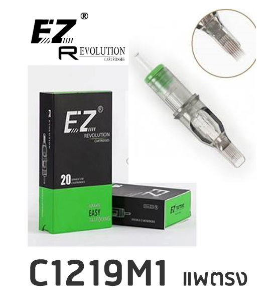 EZ REVOLUTION1219M1 (Magnum M1 แพแบนตรง เบอร์ 19) 0.35 mm.