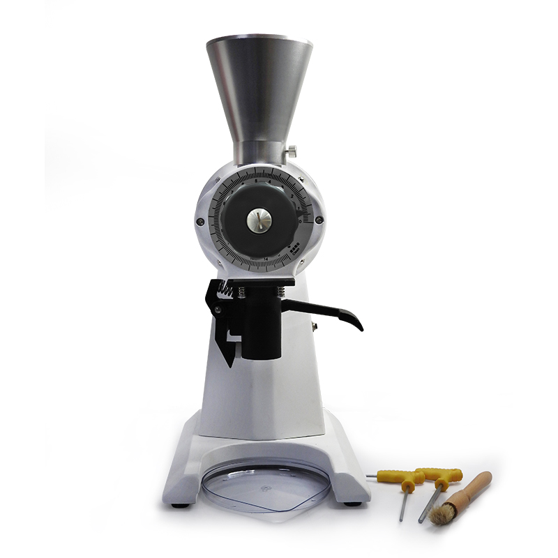 Commercial Coffee bean grinder,burr 98mm.(Small) Metal Hopper