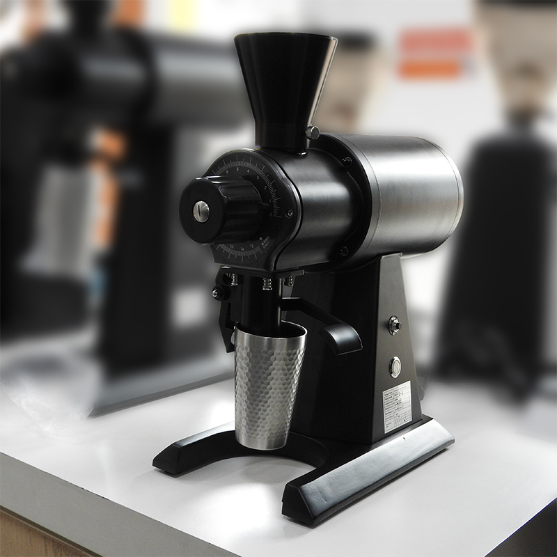 เครื่องบดกาแฟเชิงพานิชย์ เฟืองบด 98mm.(รุ่นตัวเล็ก) โถโลหะ
