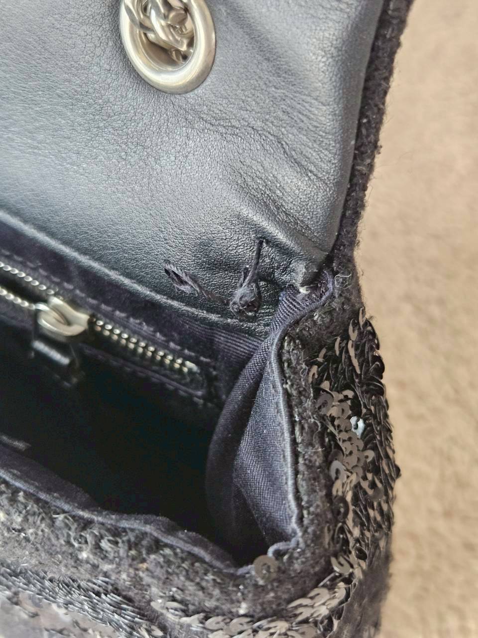 YSL Jamie Medium Sequin