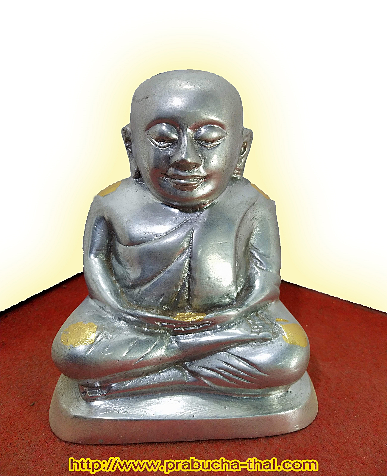 หลวงพ่อเงิน วัดบางคลาน จ.พิจิตร เนื้อสำริดเงินยวง