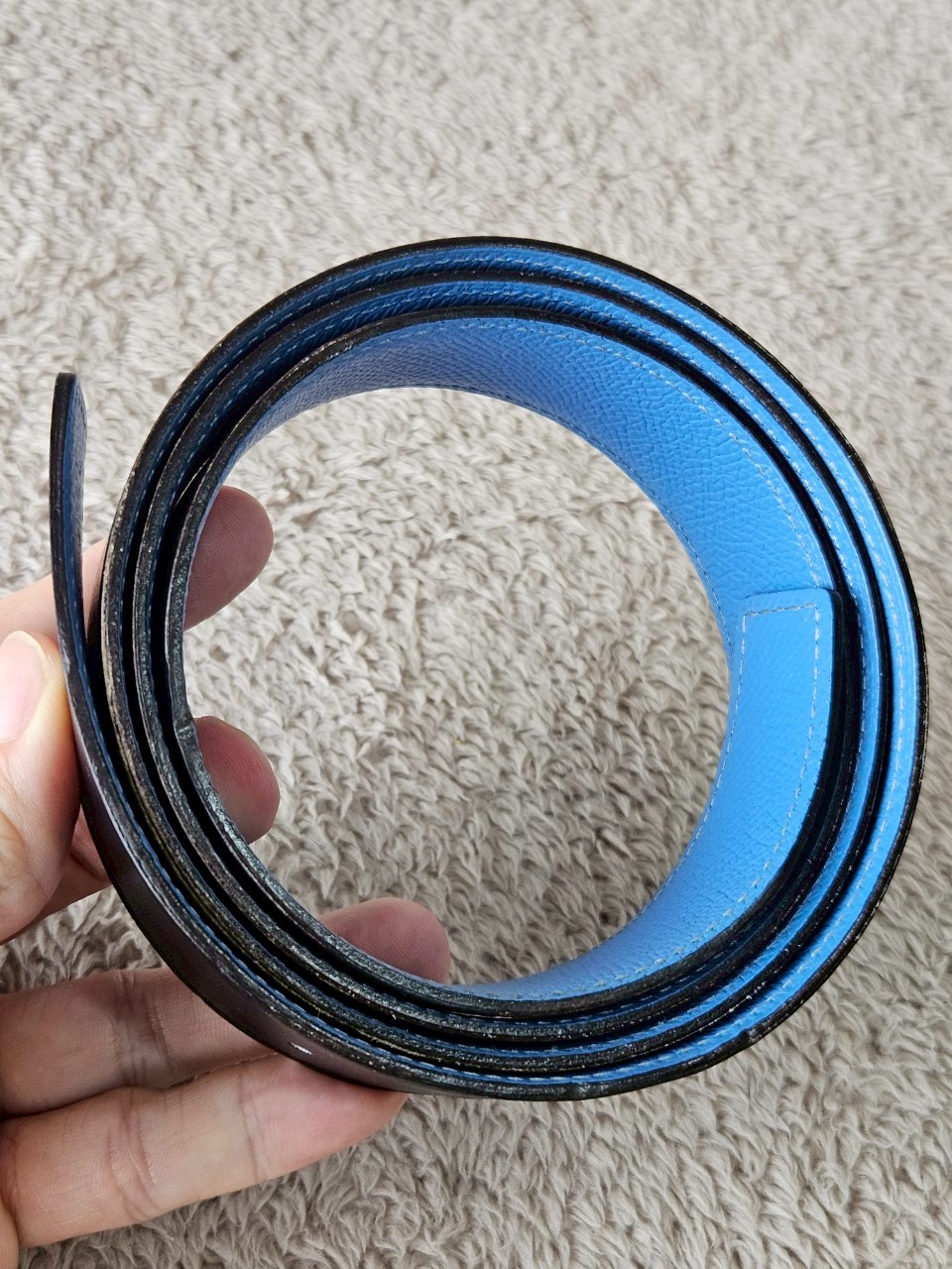 Hermes Belt หัวเงิน