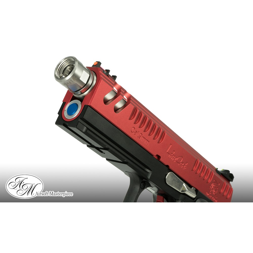 Airsoft Masterpiece 4.3" Aluminum Advance Frame with Rail - Infinity (Black)