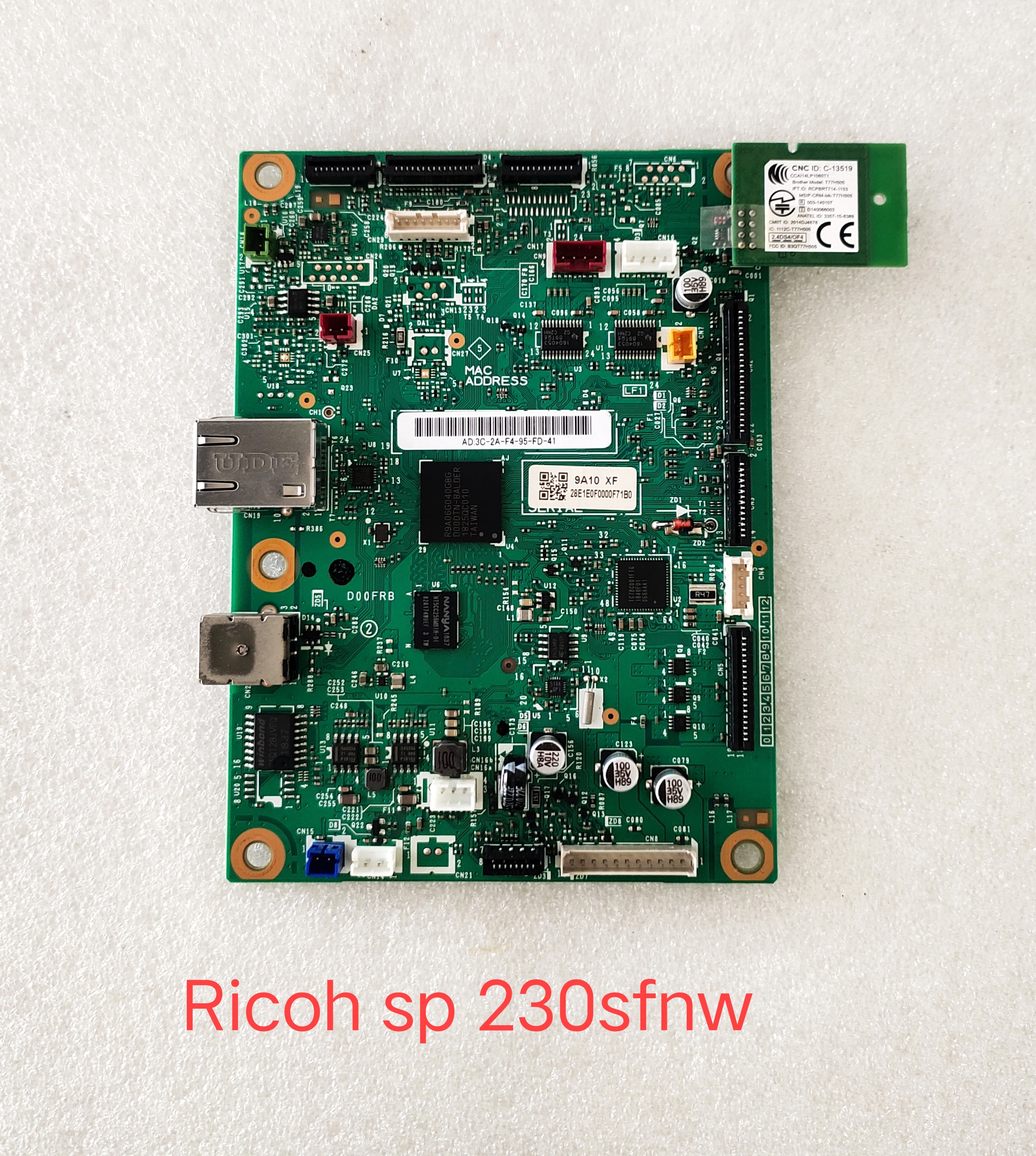 Mainbord Ricoh SP 230SFNw มือสอง