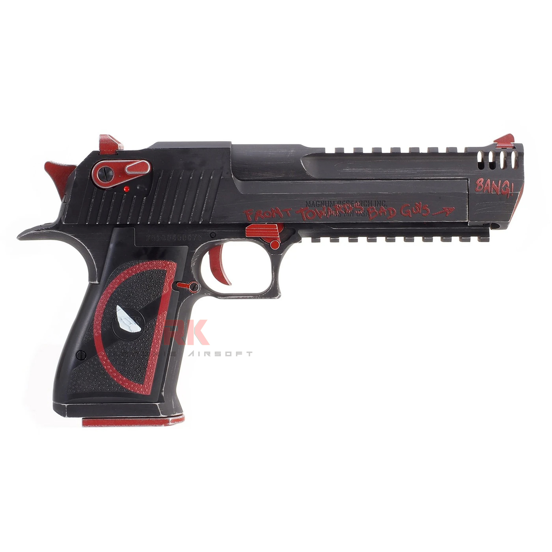 Cybergun / WE DEADPOOL Desert Eagle L6 .50AE GBB