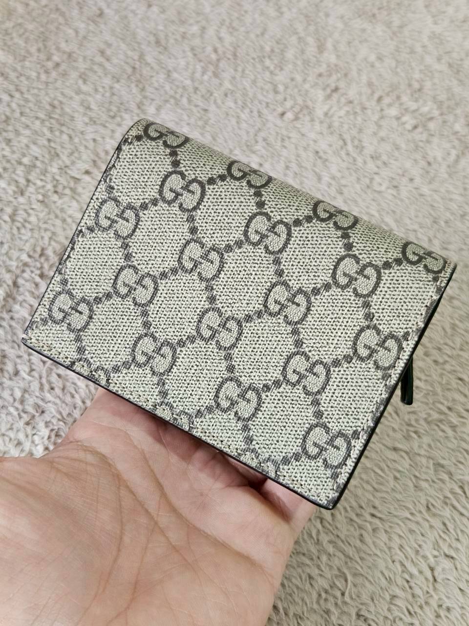 Gucci GG Marmont Bi Color Card Case Wallet