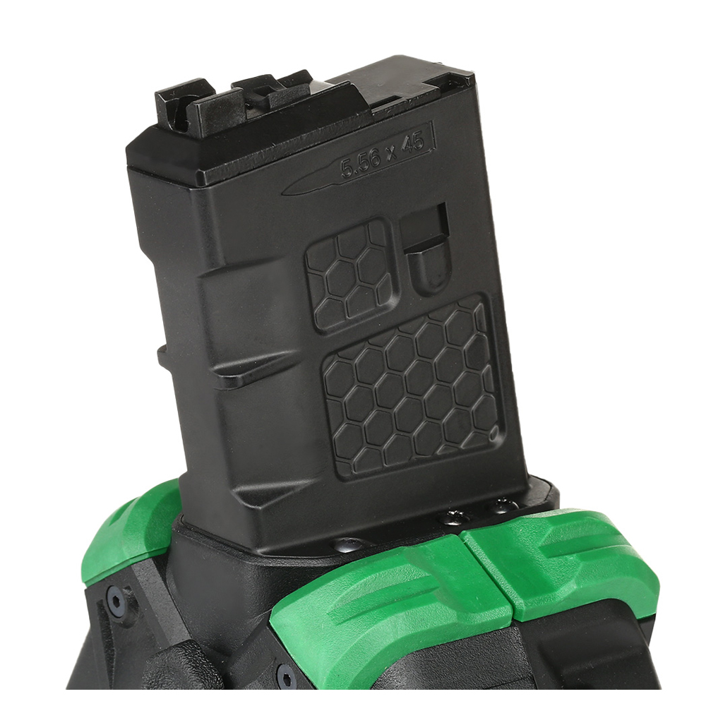 WE 350rds Drum Magazine for AR / M4 GBB (Black)