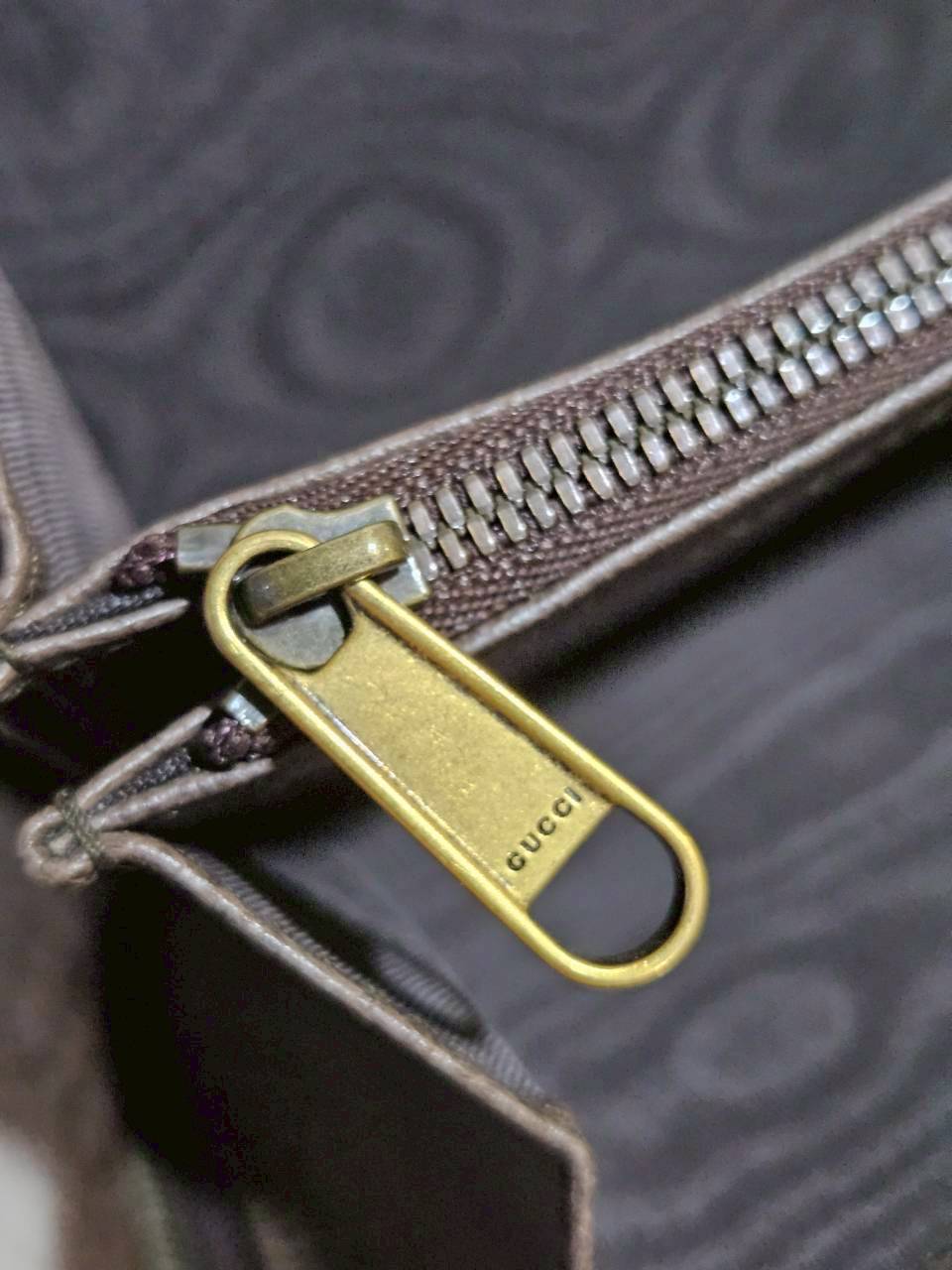 Gucci 575722 Ophidia Shoulder Bag Supreme Beige Brown