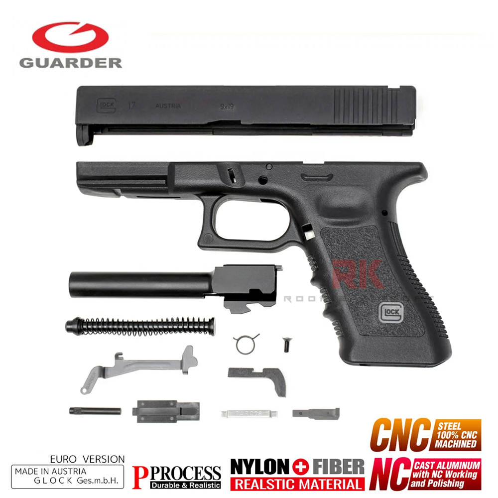 Guarder Enhanced Full Kits for Marui G17 (2018 Ver. / Black)
