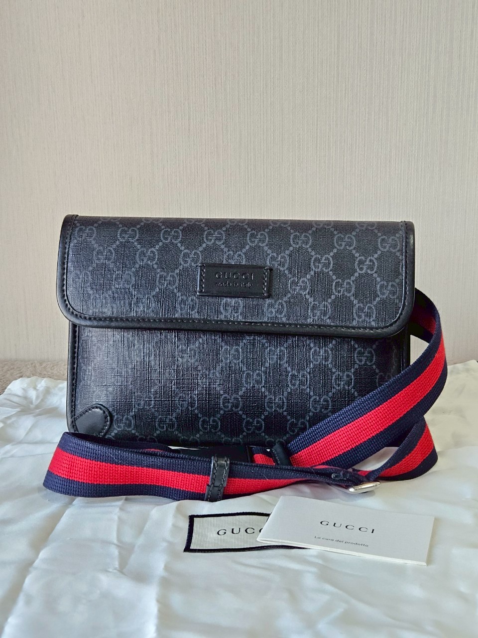 Gucci GG Black Small Beltbag