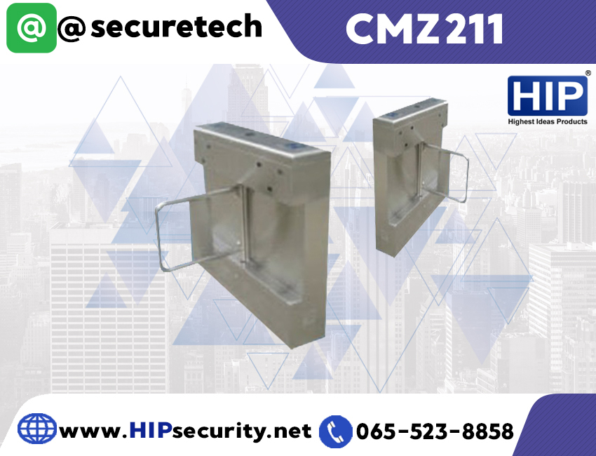 HIP ระบบประตูโรงงาน Turnstile รุ่น CMZ211