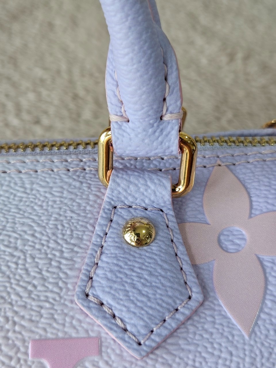 LV Papillon Pastel Sunrise Monogram Microchip