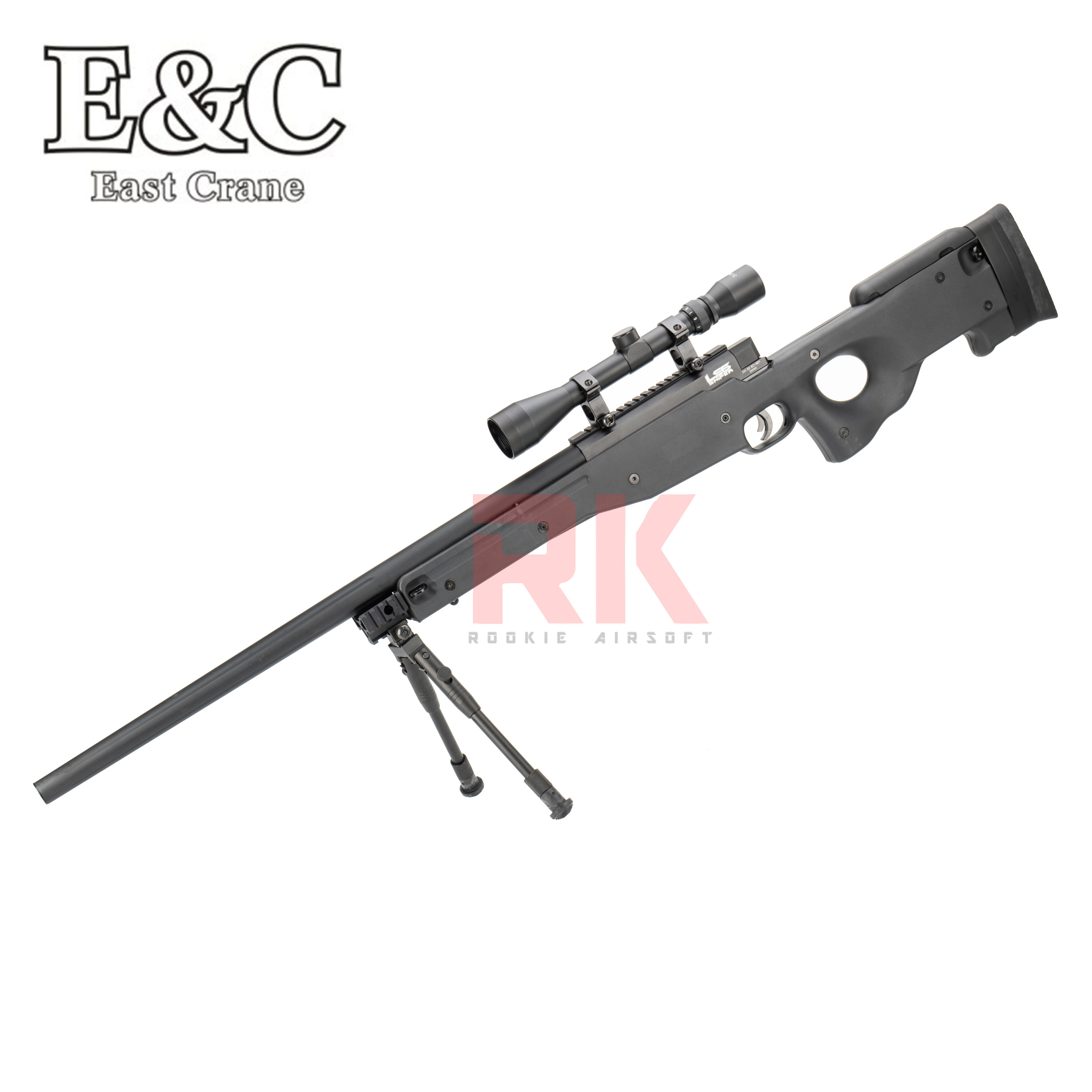 E&C L96 Upgraded Version Sniper Rifle (Black)