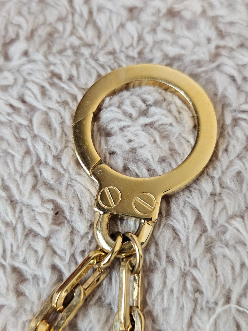 Celine Helim Triomphe Charm in Brass Gold