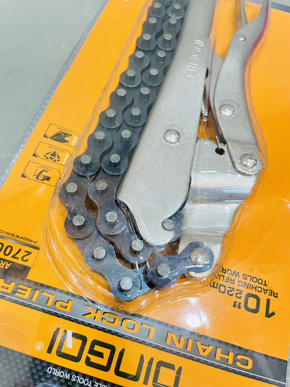 คีมล็อค โซ่ 10"