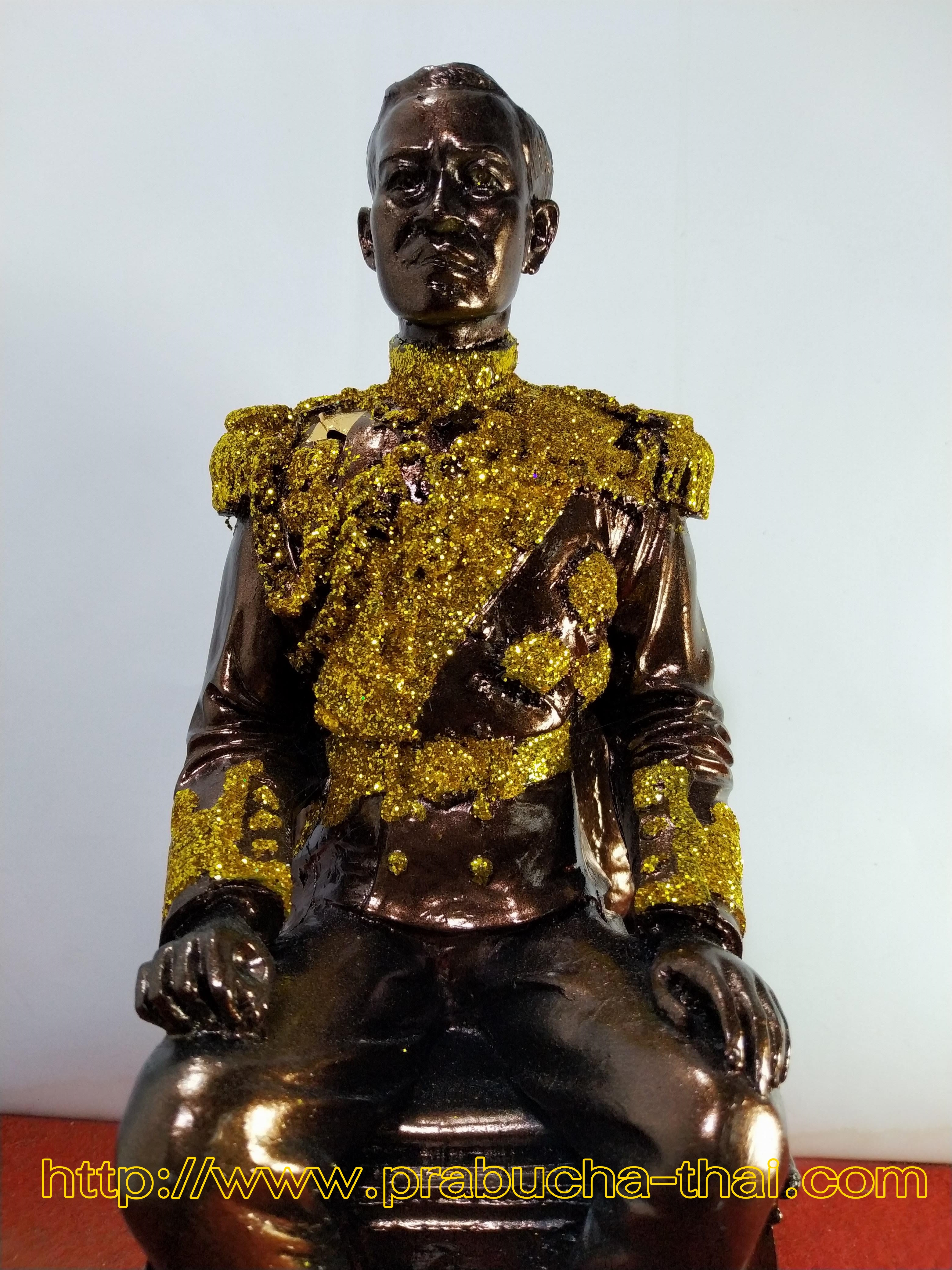 รูปหล่อ กรมหลวงชุมพรเขตอุดมศักดิ์ องค์บิดาของทหารเรือไทย เนื้อเรซิ่น