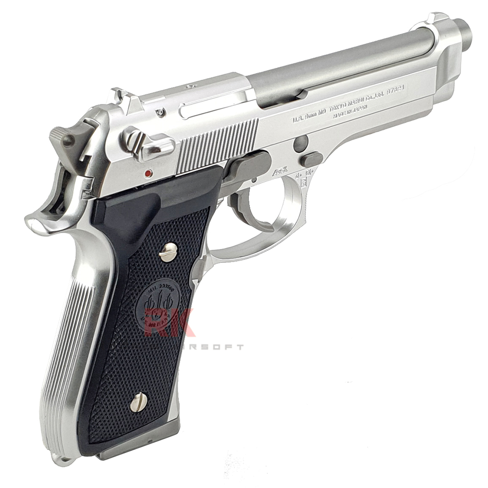 Tokyo Marui M92F Military Stainless Model Spring Pistol (HG, Hop Up)