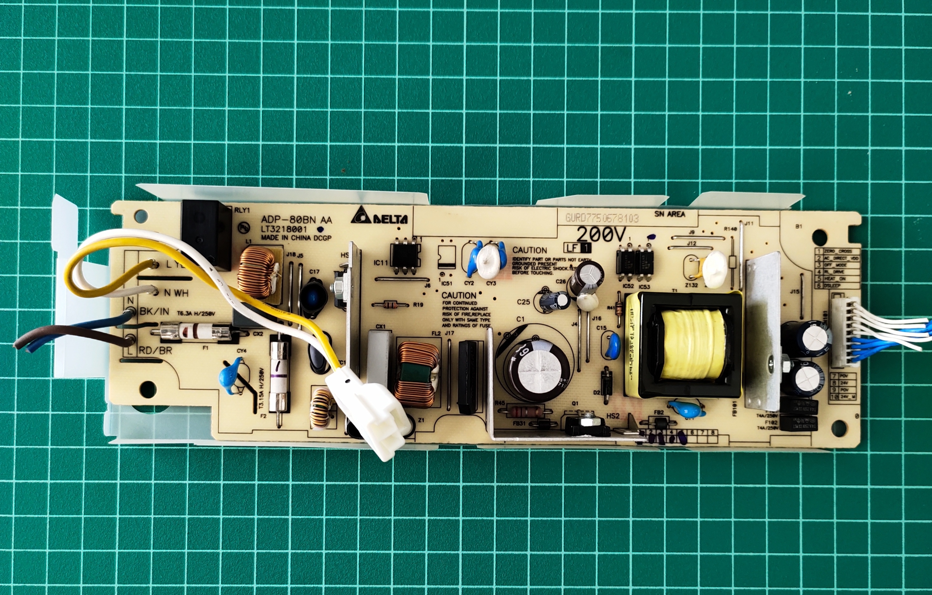 Power Supply Brother L2700D L2700DW (เฉพาะบอร์ด ไม่มีสายไฟ)