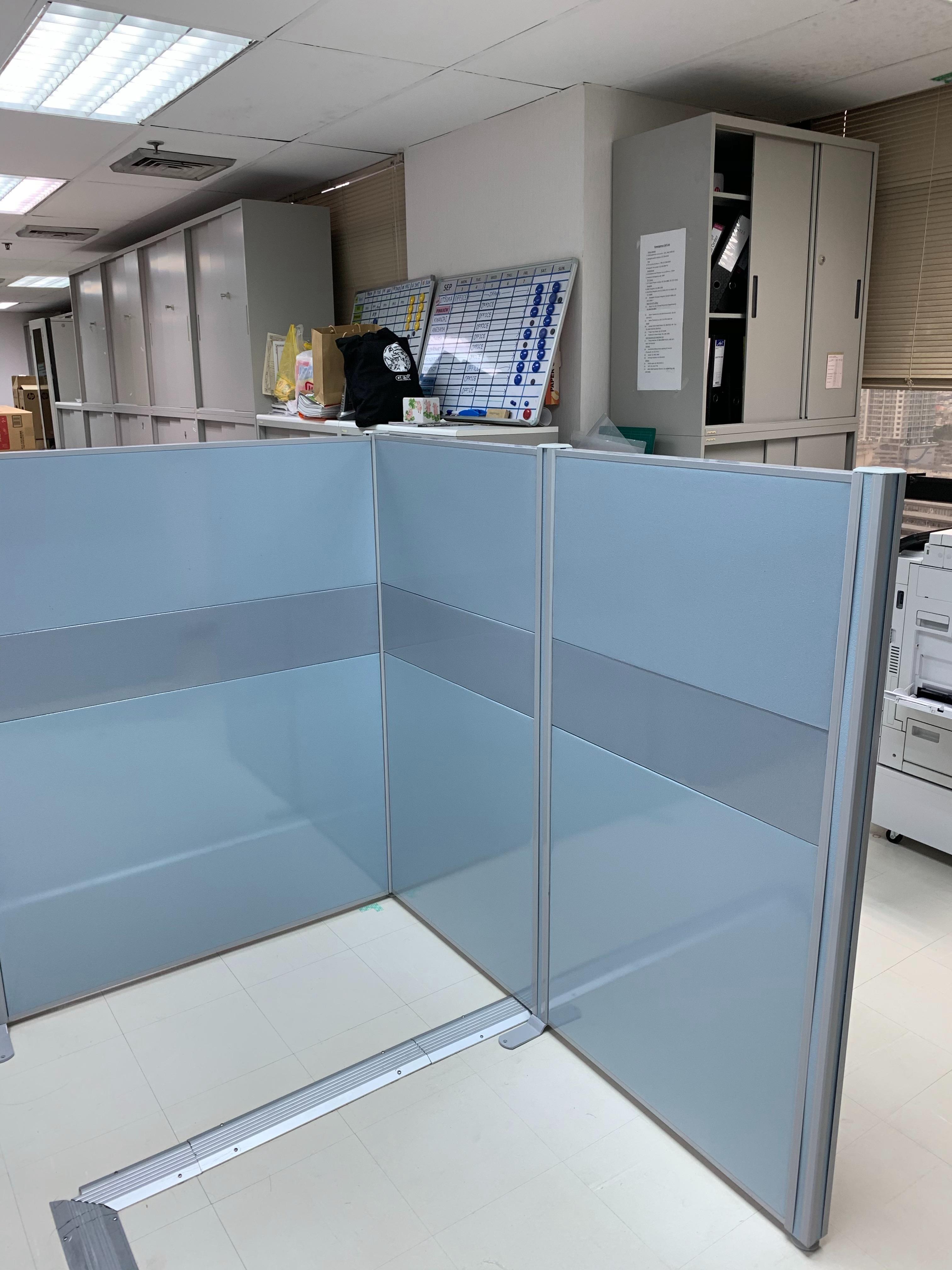 พาทิชั่น/ฉากกั้น/ทึบ เสาอลูมิเนียม