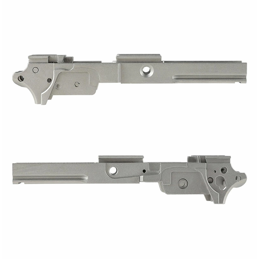 Guarder Aluminum Frame for Marui Hi-CAPA 5.1 - Standard Type (NO Marking / Silver)