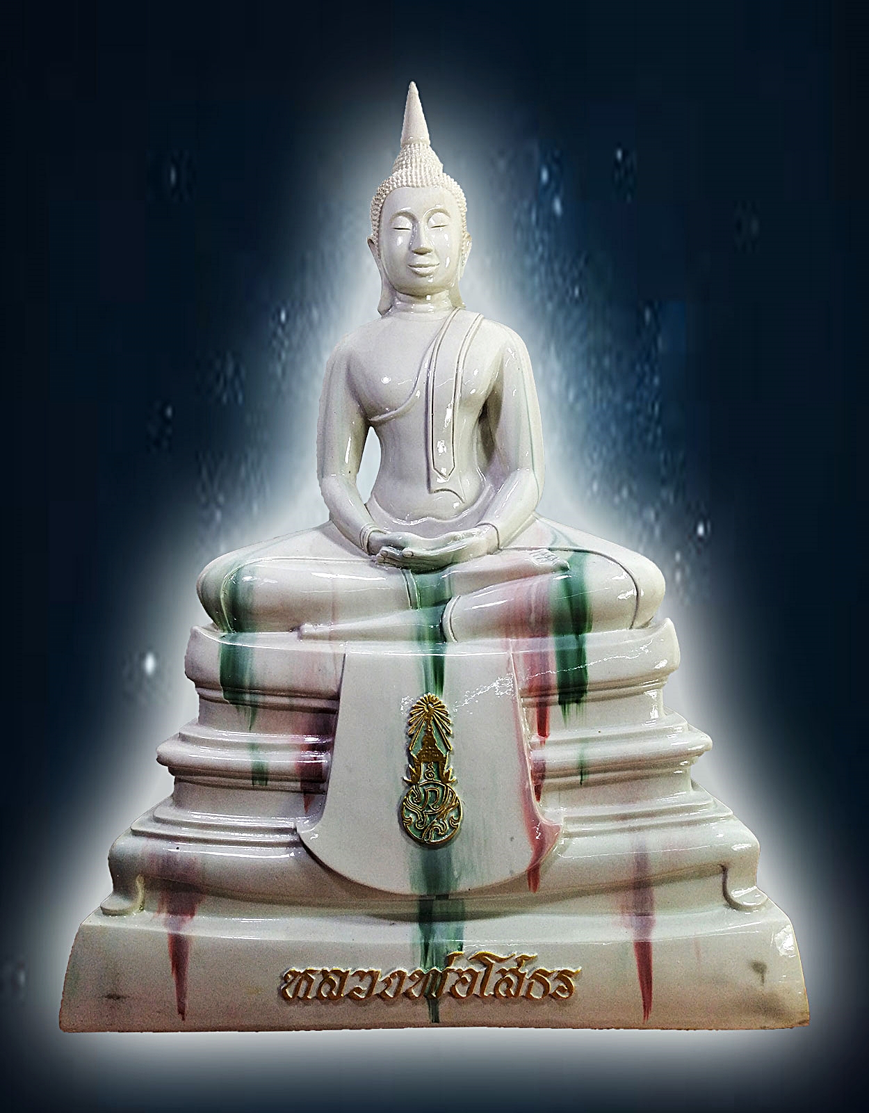 หลวงพ่อโสธร วัดโสธรวรารามวรวิหาร ฉะเชิงเทรา ฐาน13นิ้ว