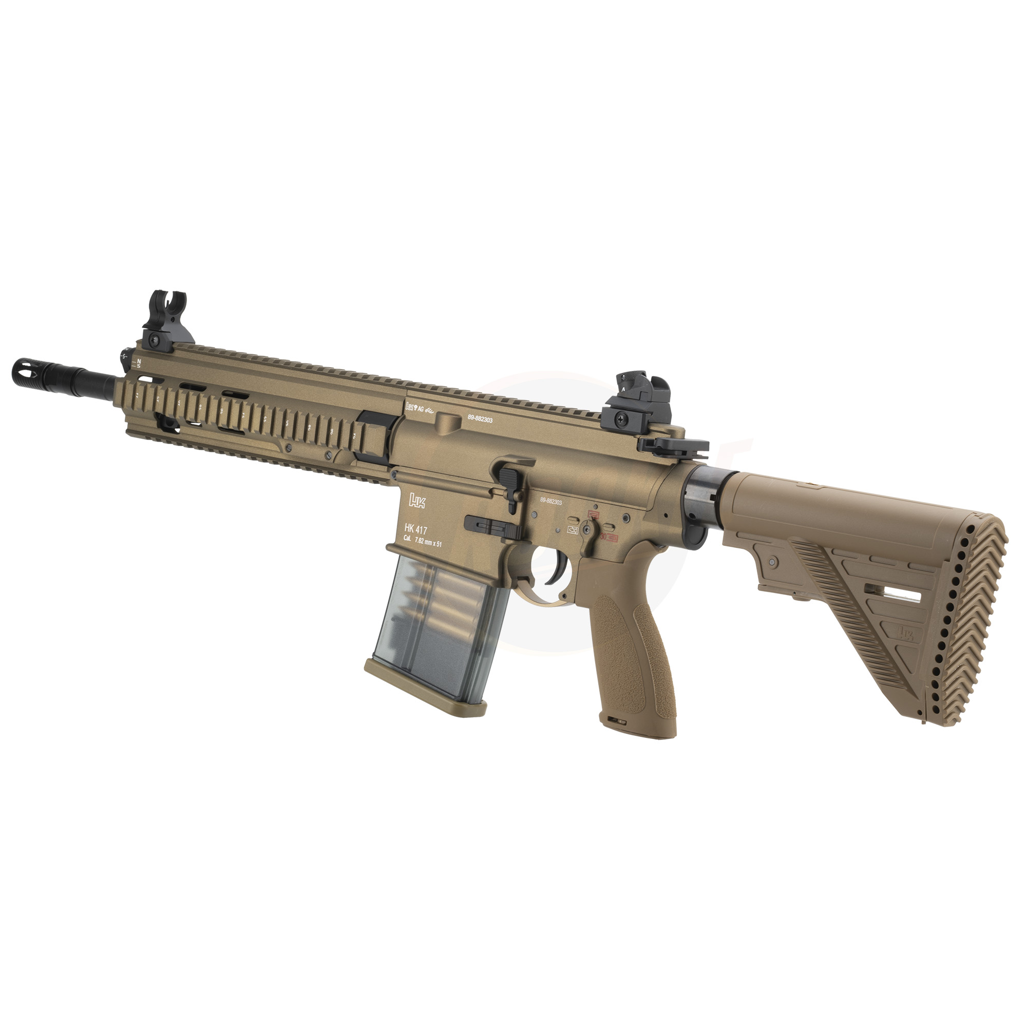 E&C 202 S2 HK417 A2 AEG - 10" Handguard / 13" Barrel