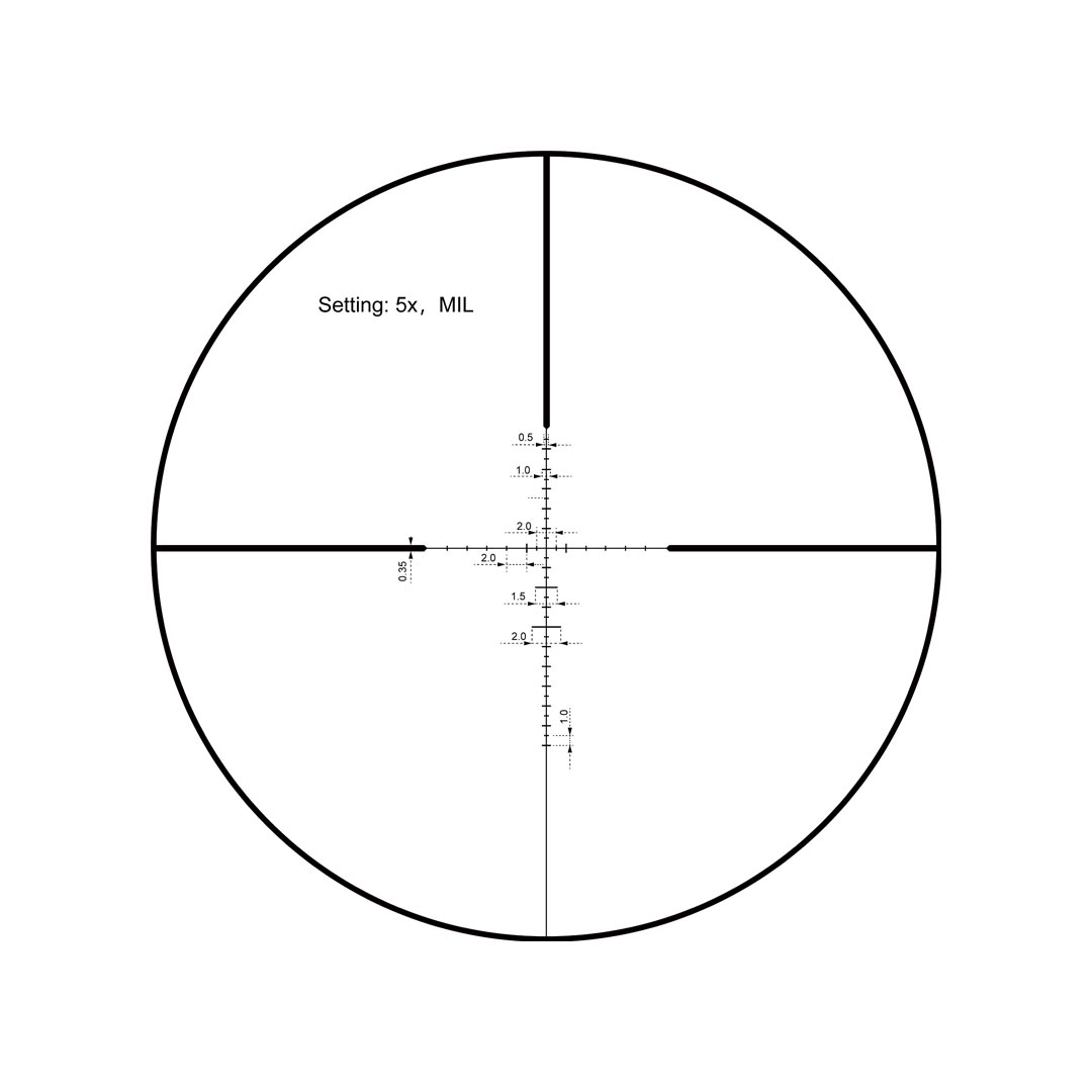 VictOptics SOI 1.5-5x20 LPVO Scope