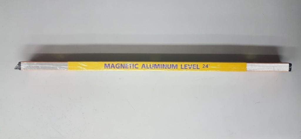 ระดับน้ำแม่เหล็ก 24" รุ่นประหยัด