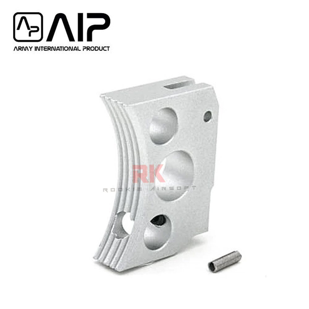 AIP Aluminum Type E Trigger for Marui Hi-CAPA (Silver)