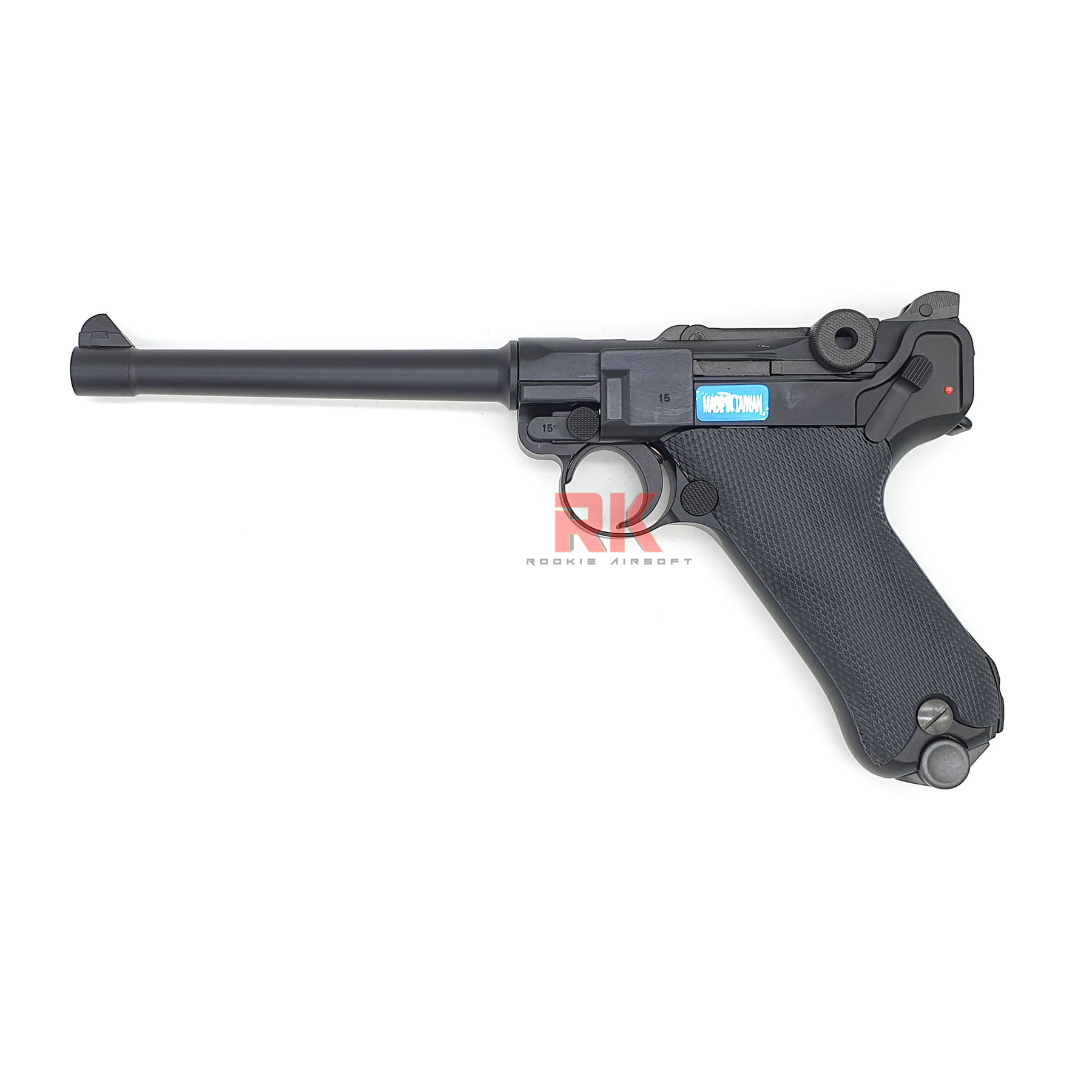 WE Luger P08 6 นิ้ว GBB - Black