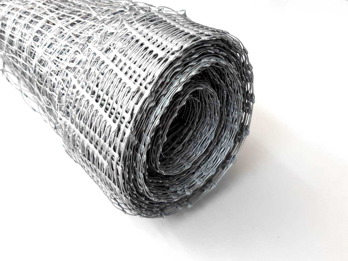 ตาข่ายกรงไก่ 3/4" สีเทา (1ม.)