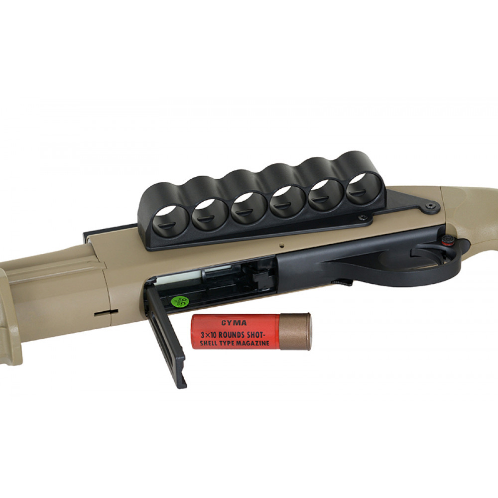 CYMA (CM.356M) Remington 870 Magpul Tactical Shotgun (Tan)