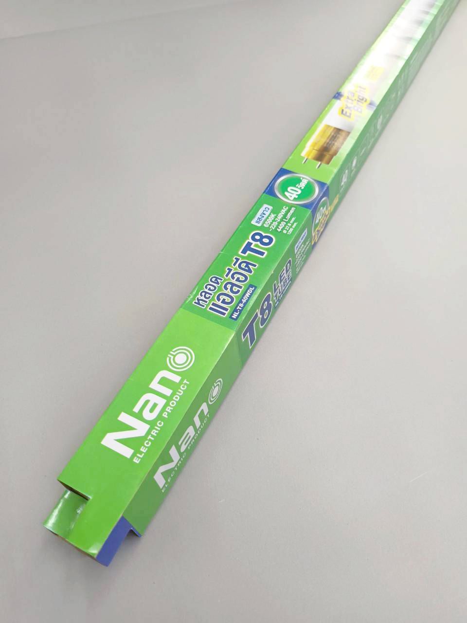 หลอดนีออน LED 40w แสงขาว นาโน