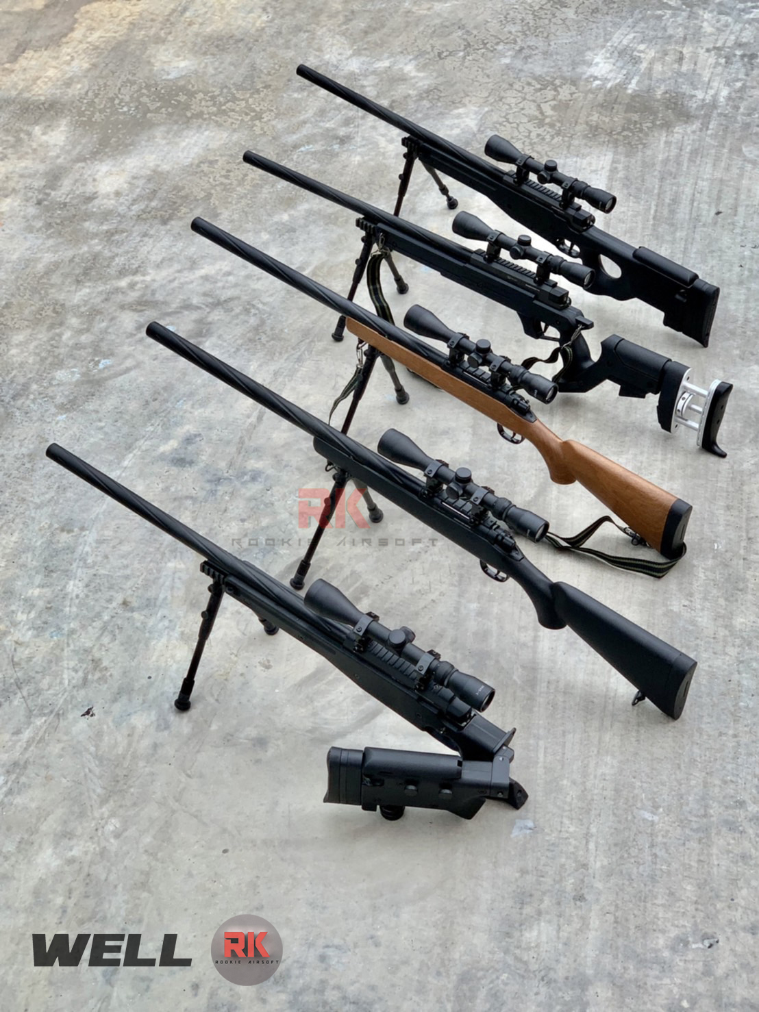 WELL MB03 Upgraded Version Sniper Rifle (Wood)