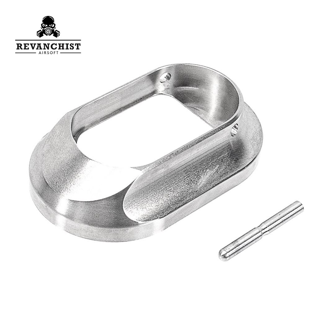 Revanchist Stainless Steel INFINITY Style XL Hi-CAPA Magwell for Aluminum Grip