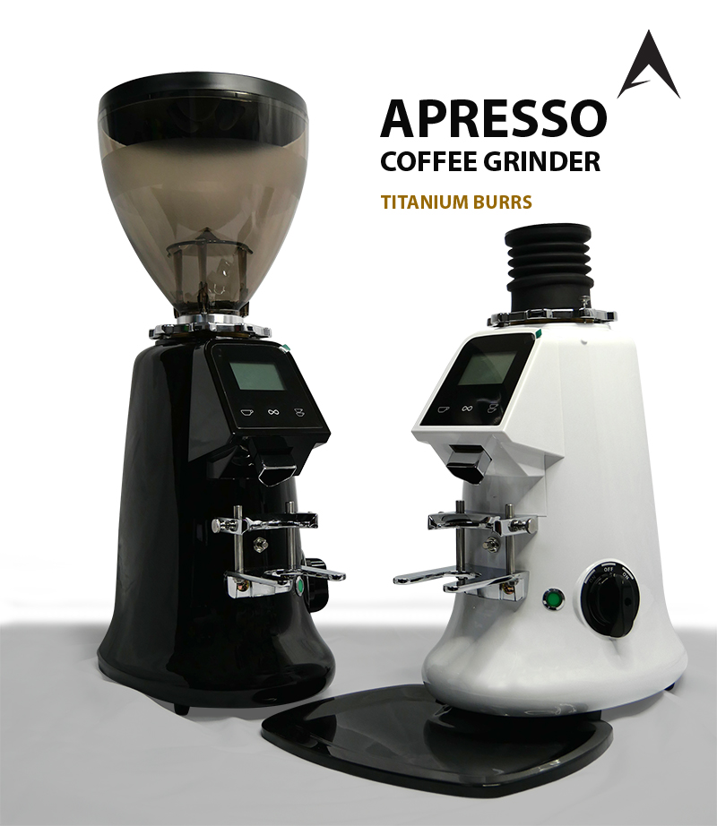 เครื่องบดกาแฟ ดิจิตอลทัชกรีน 350W.รุ่น เฟืองบด 64 mm.