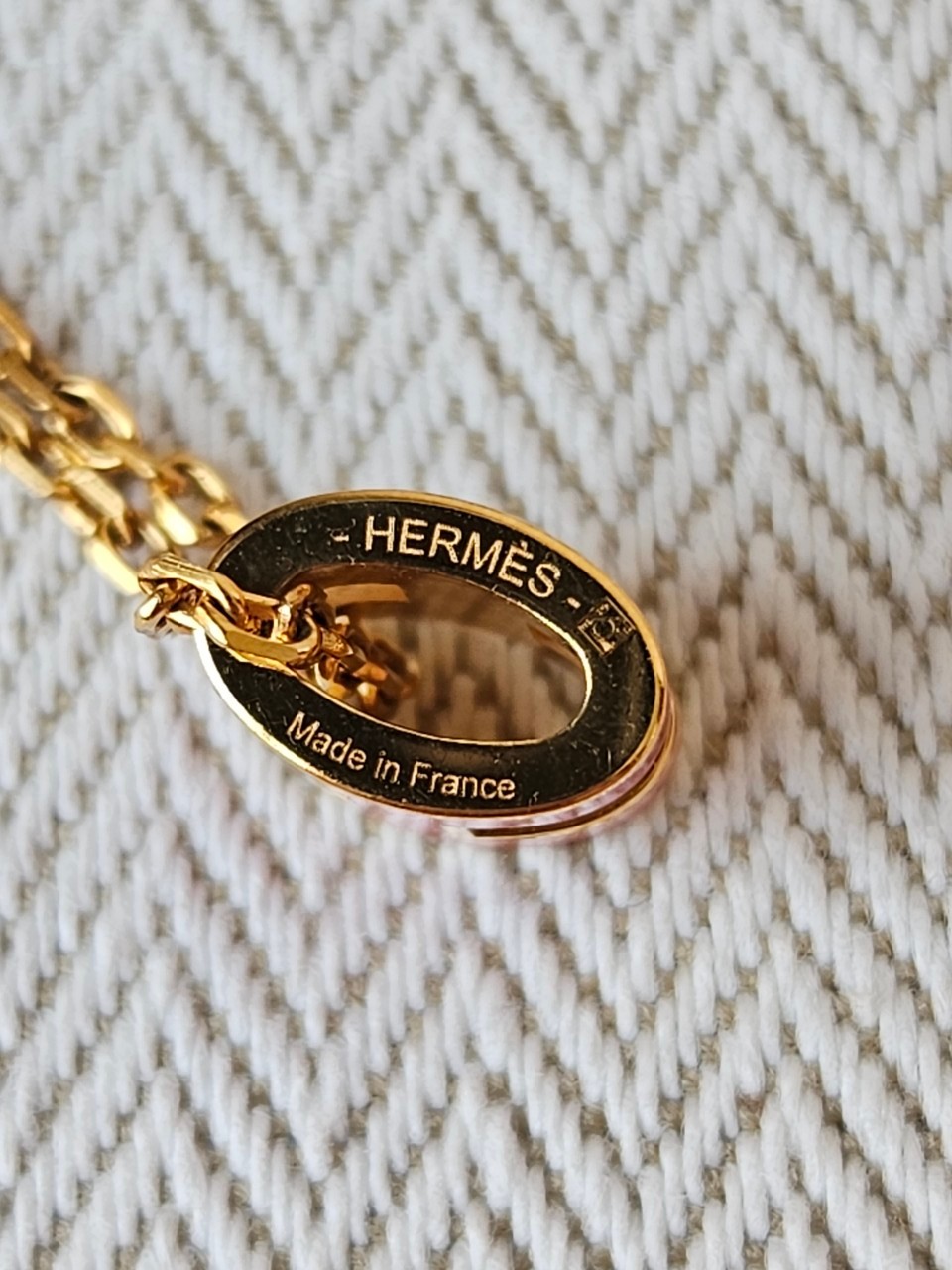 Hermes Mini Pop H ชมพูทอง