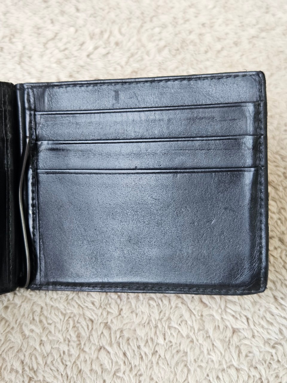 Bottega Money Clip สีดำ