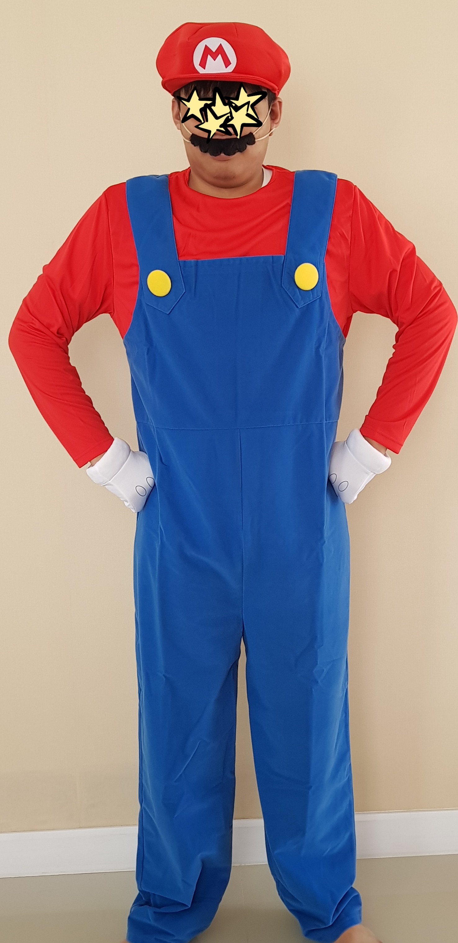 Mario Cosplay / ให้เช่าชุดแฟนซี มาริโอ้ (A0007)