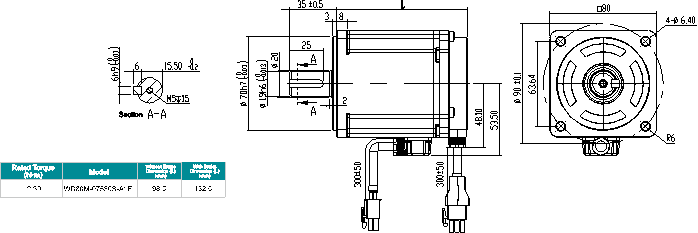 80 Series Motor Specification