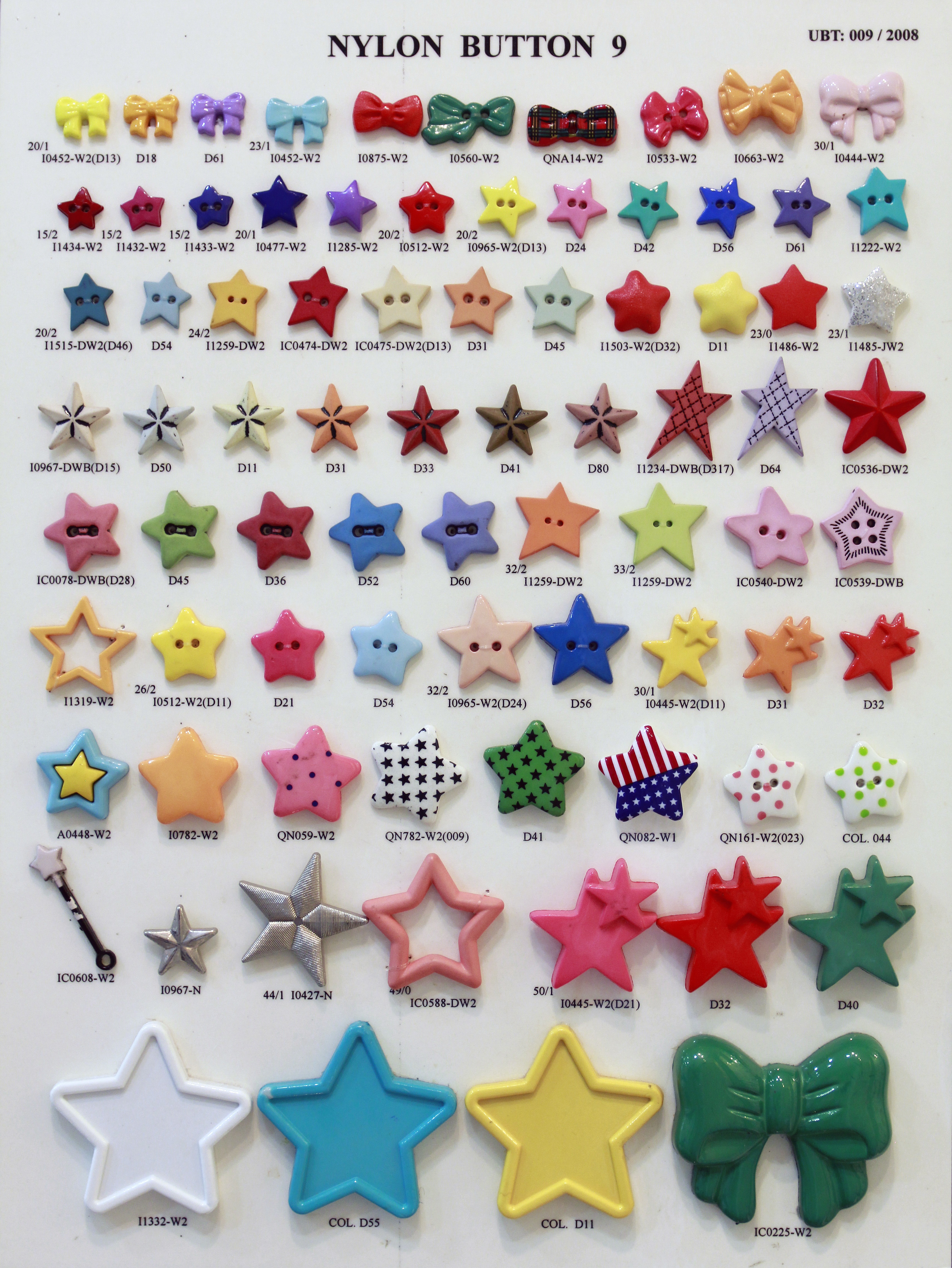 NYLON BUTTONS