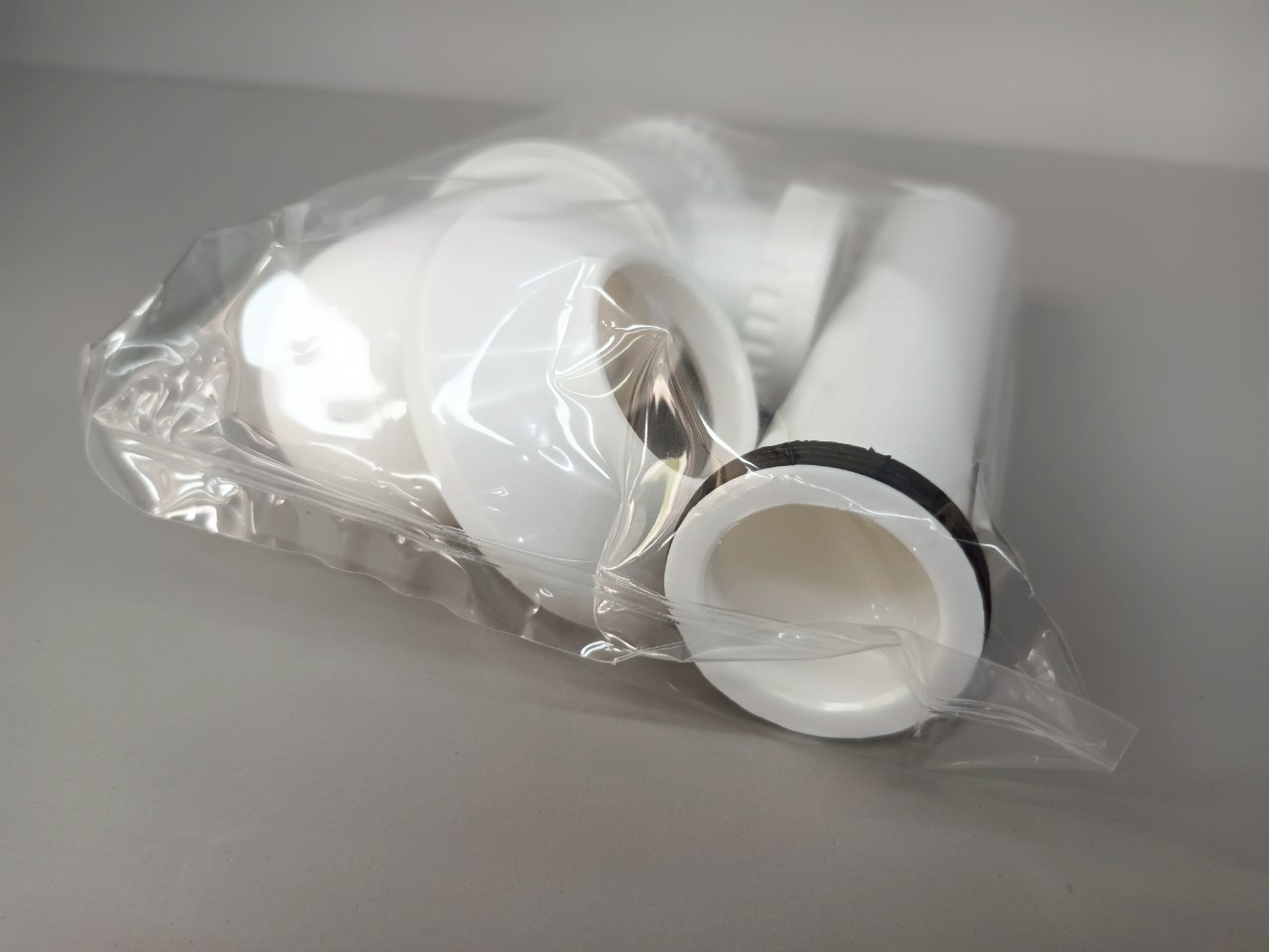 ชาร์ปน้ำทิ้ง PVC สีขาว H20