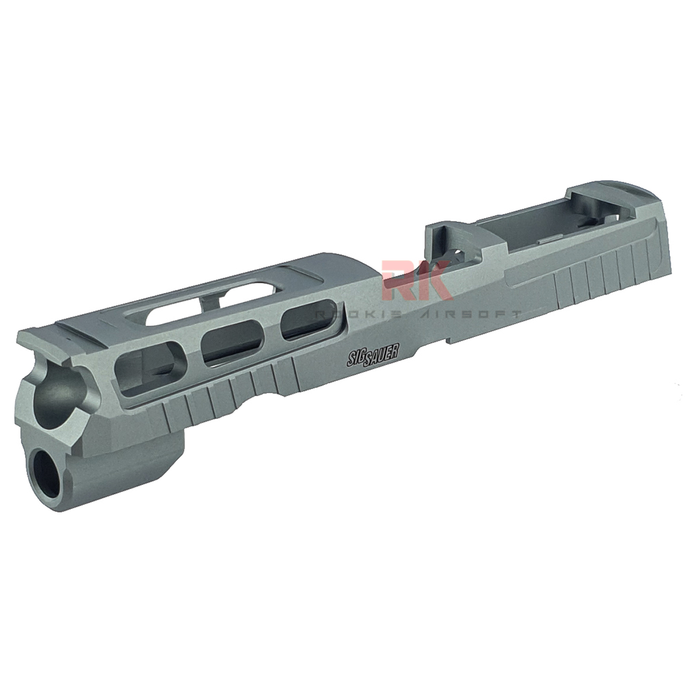 Bomber CNC Aluminum PRO-CUT (4.7 inch) Slide Kit for SIG / VFC M17 (Titanium Grey)