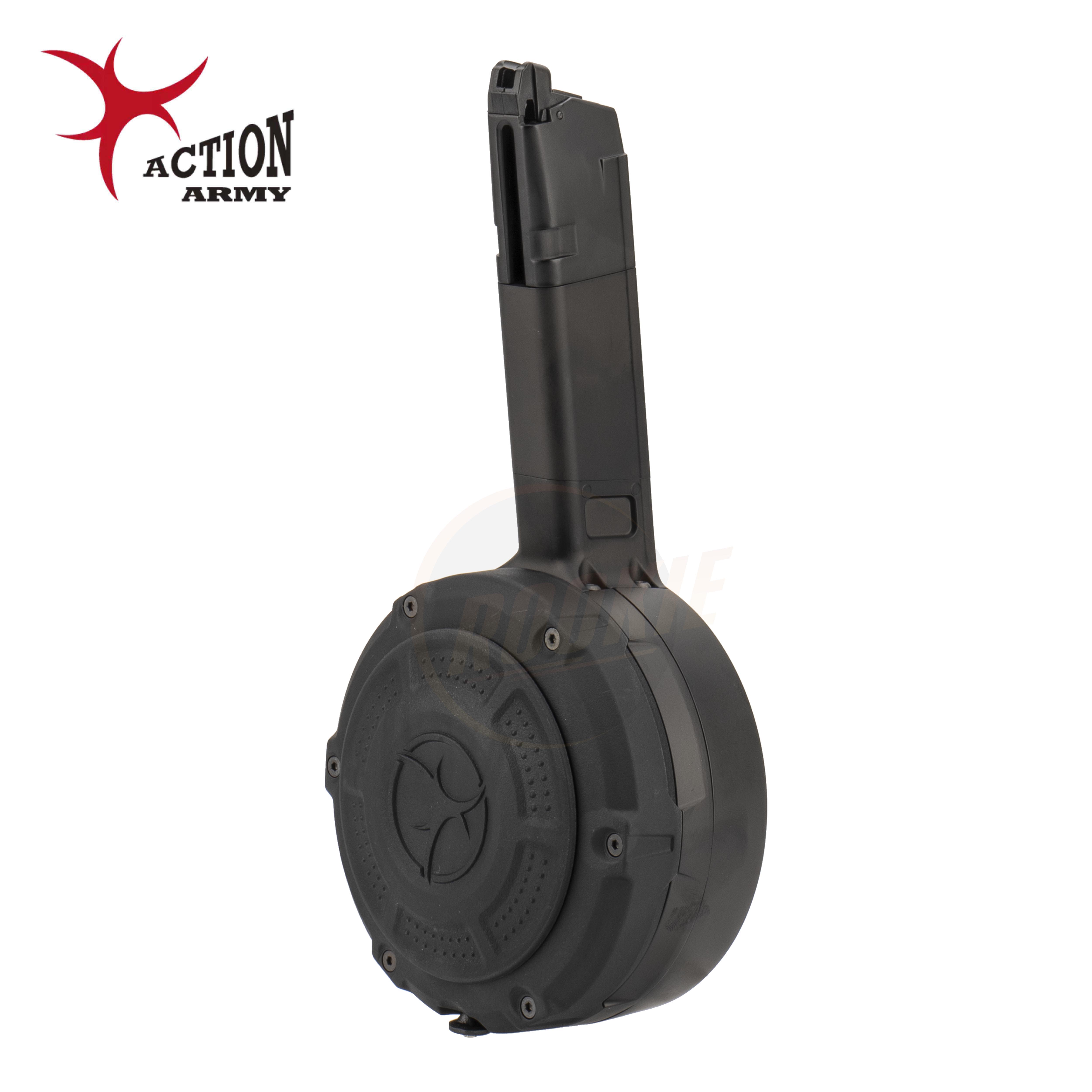 Action Army 350rds Drum Magazine for AAP01
