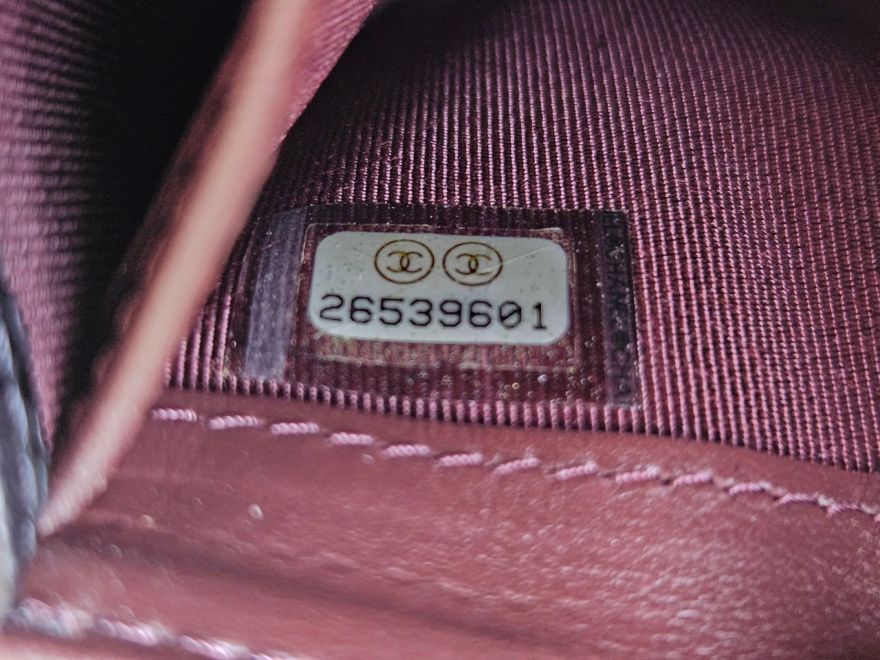 Chanel Sarah Black Cavier SHW