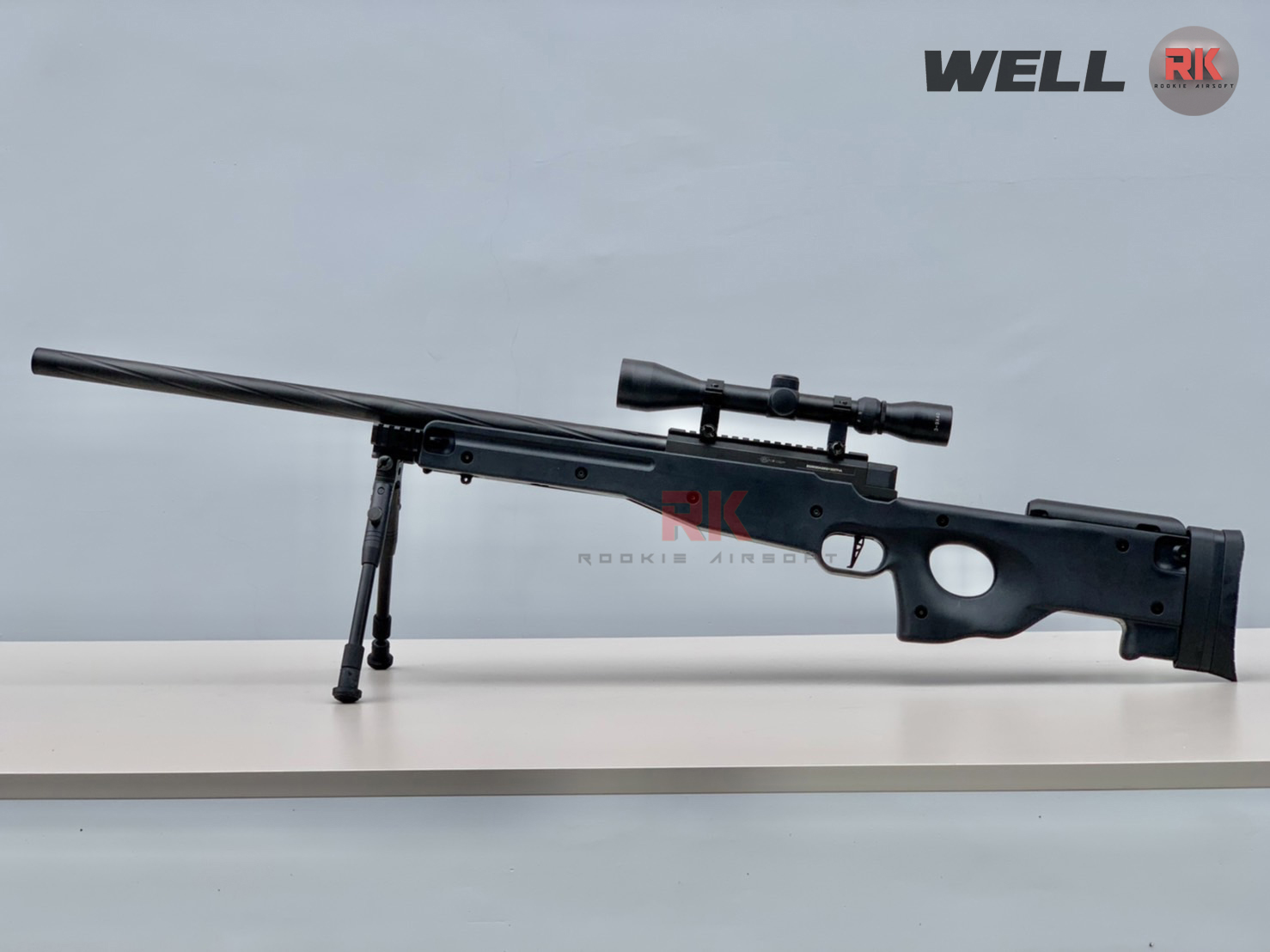 WELL MB01 Upgraded Version Sniper Rifle (Black)