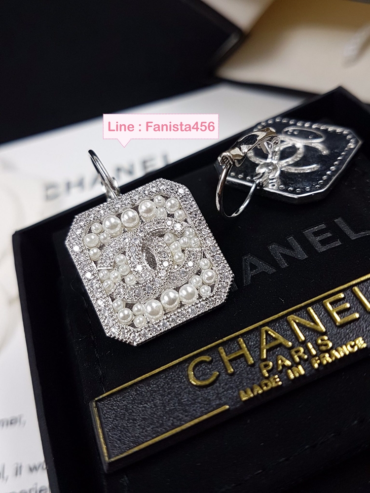 ต่างหูชาแนล Chanel Earring ต่างหูชาแนลมุก งาน Hiend