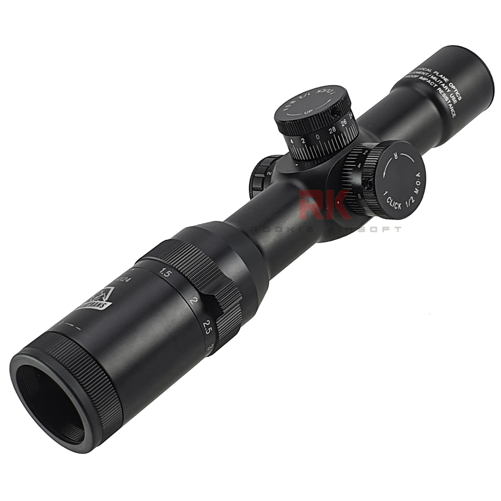Canis Latrans 1-4x24mm IRF Scope (Black)